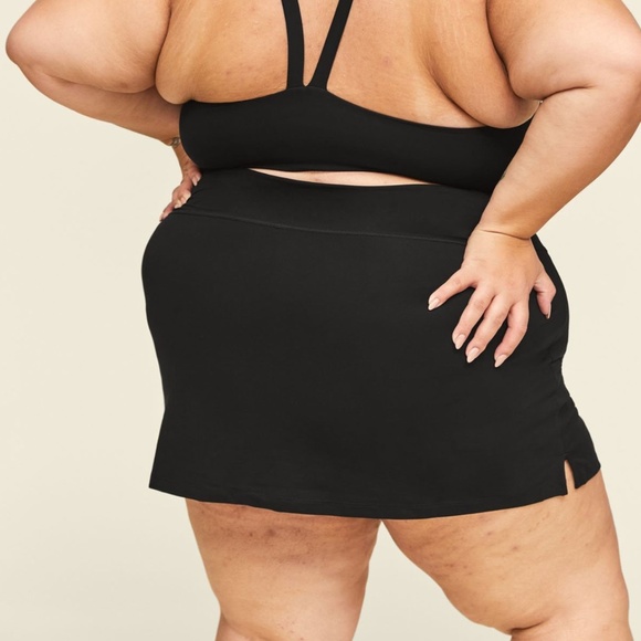 GIRLFRIEND COLLECTIVE Sport Skort in Black - Picture 6 of 8